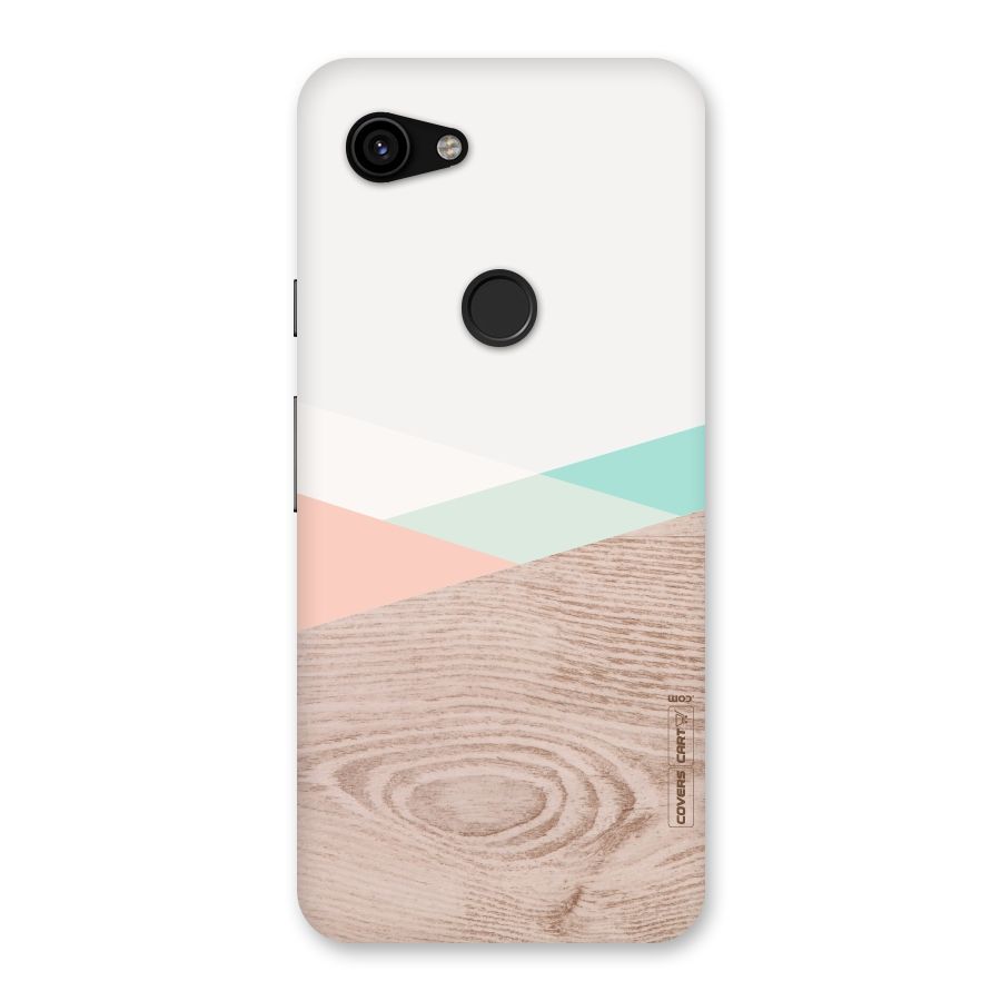 Wooden Fusion Back Case for Google Pixel 3a