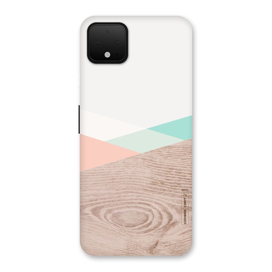 Wooden Fusion Back Case for Google Pixel 4 XL