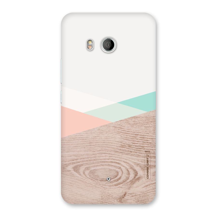 Wooden Fusion Back Case for HTC U11