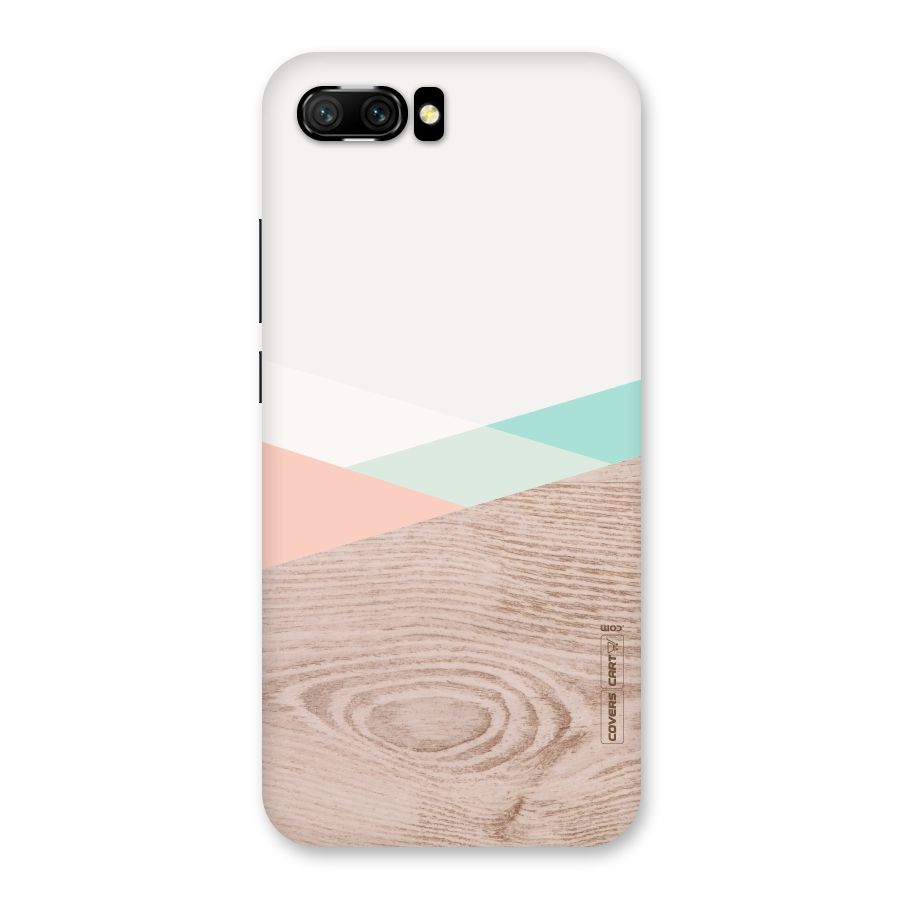 Wooden Fusion Back Case for Honor 10