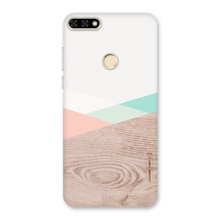 Wooden Fusion Back Case for Honor 7A