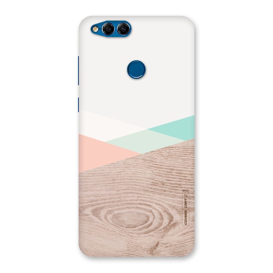 Wooden Fusion Back Case for Honor 7X