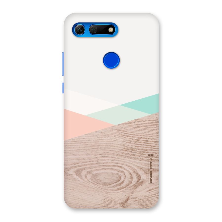 Wooden Fusion Back Case for Honor View 20