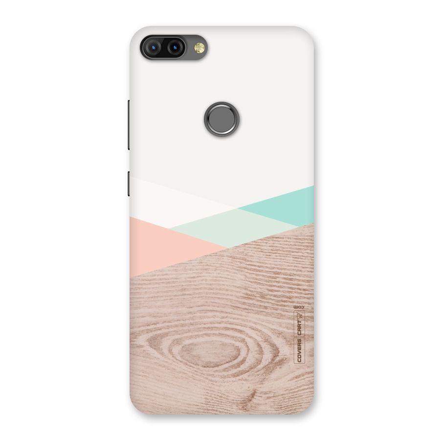 Wooden Fusion Back Case for Infinix Hot 6 Pro
