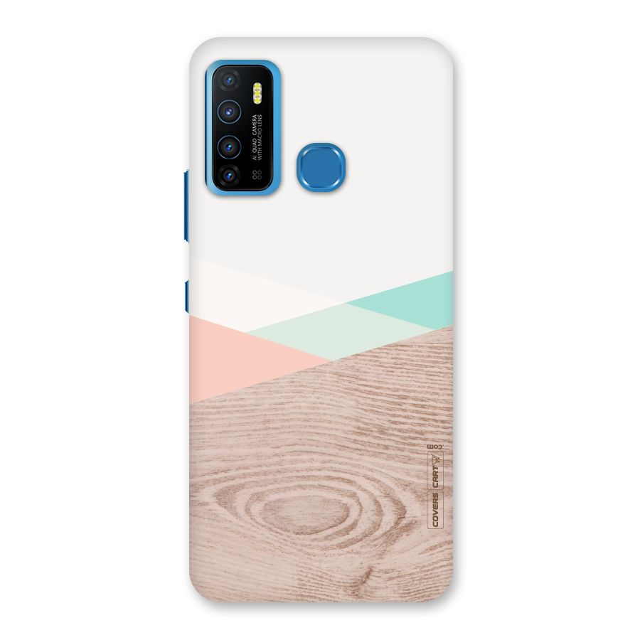 Wooden Fusion Back Case for Infinix Hot 9
