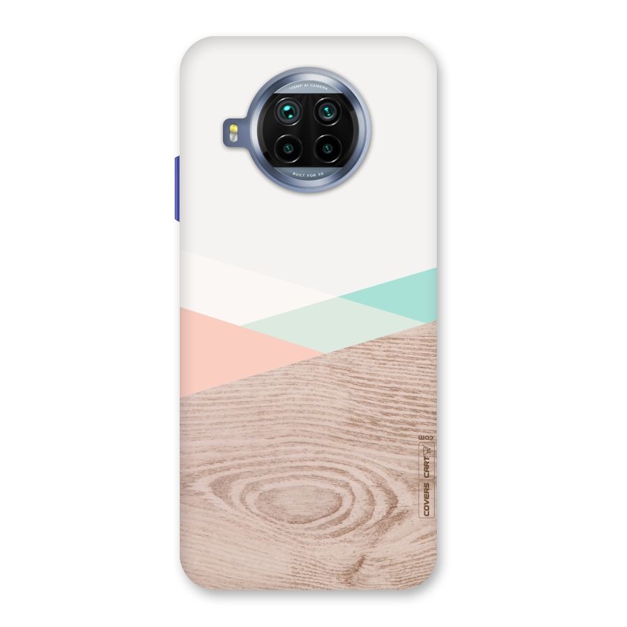 Wooden Fusion Back Case for Mi 10i