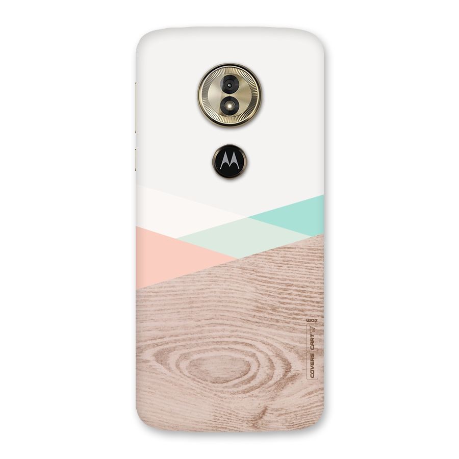 Wooden Fusion Back Case for Moto G6 Play