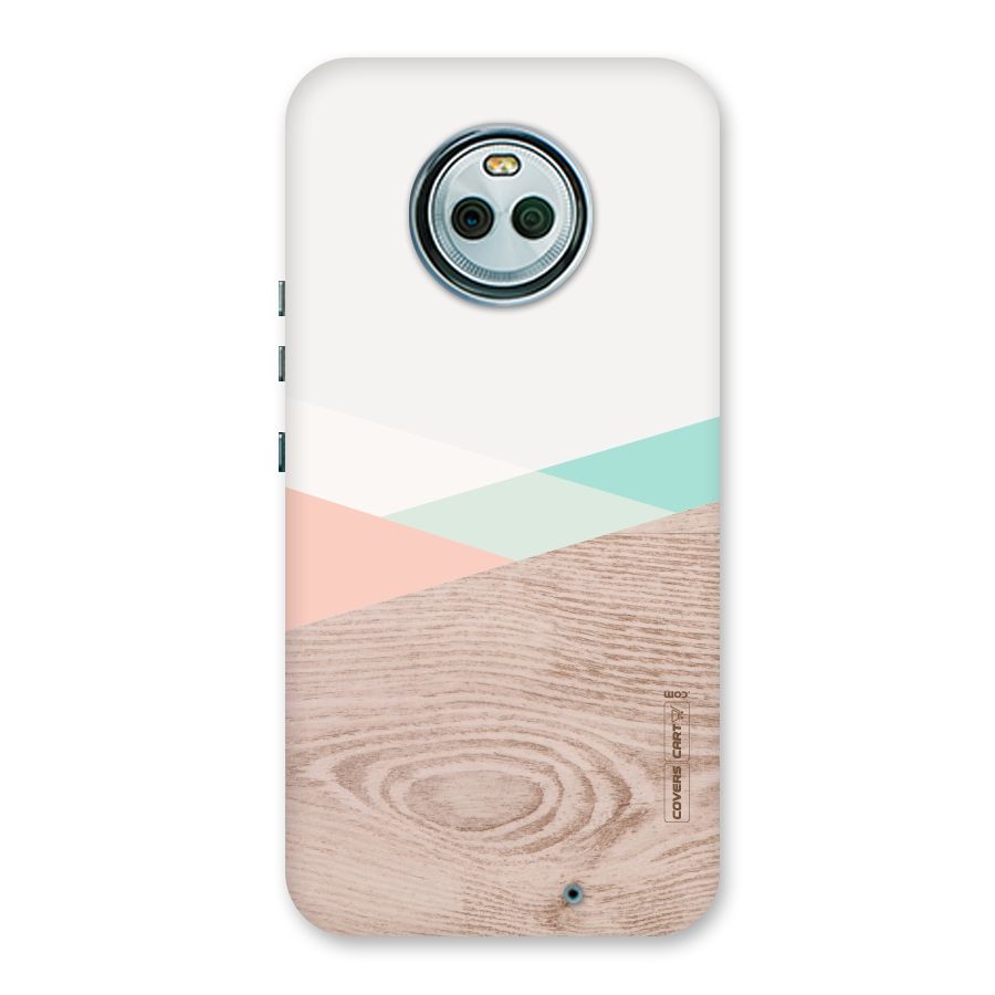 Wooden Fusion Back Case for Moto X4