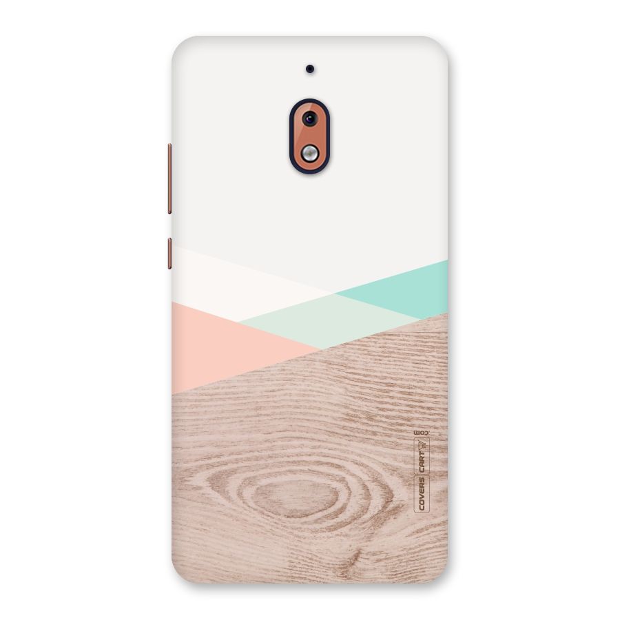Wooden Fusion Back Case for Nokia 2.1