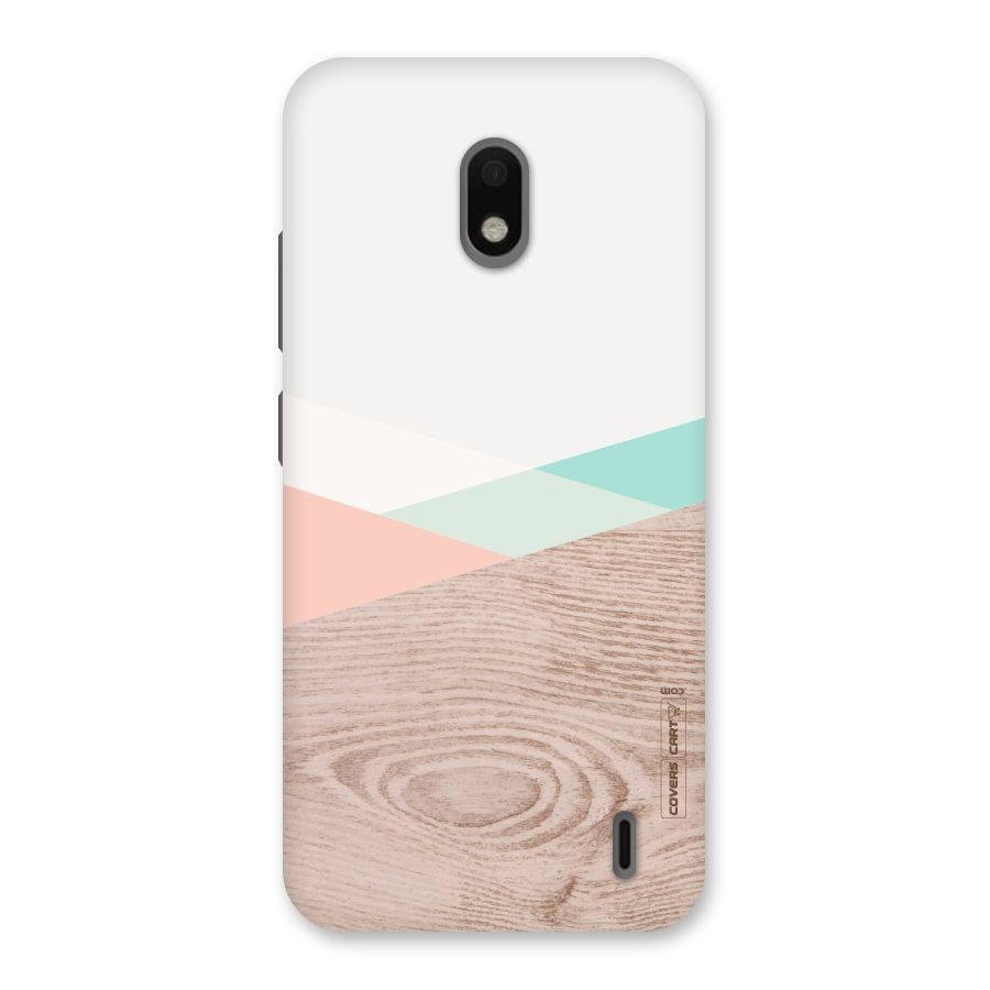 Wooden Fusion Back Case for Nokia 2.2