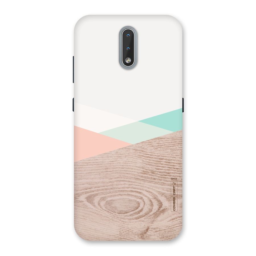 Wooden Fusion Back Case for Nokia 2.3