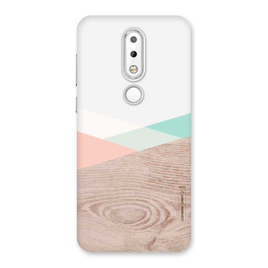Wooden Fusion Back Case for Nokia 6.1 Plus