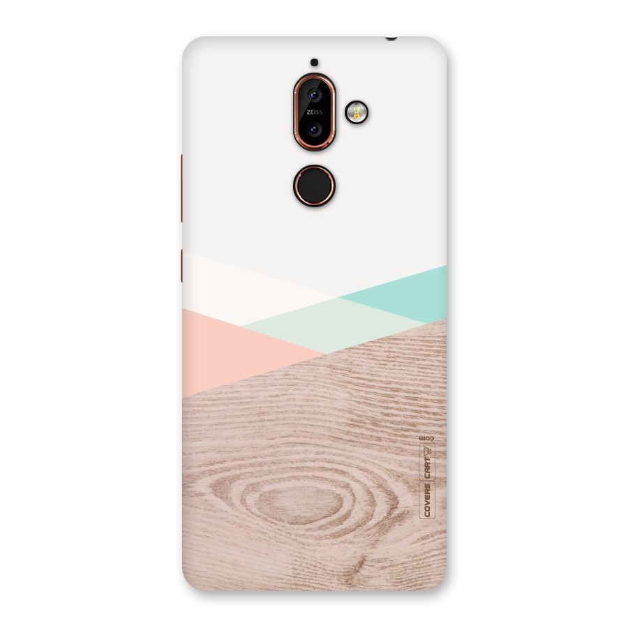 Wooden Fusion Back Case for Nokia 7 Plus