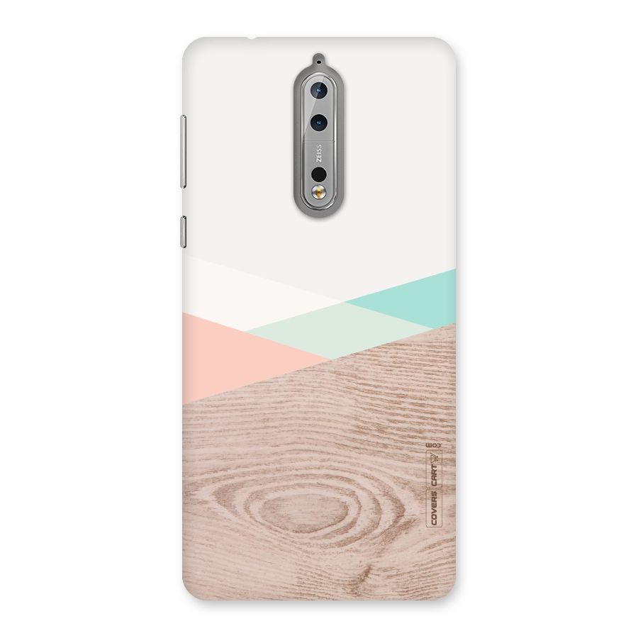 Wooden Fusion Back Case for Nokia 8