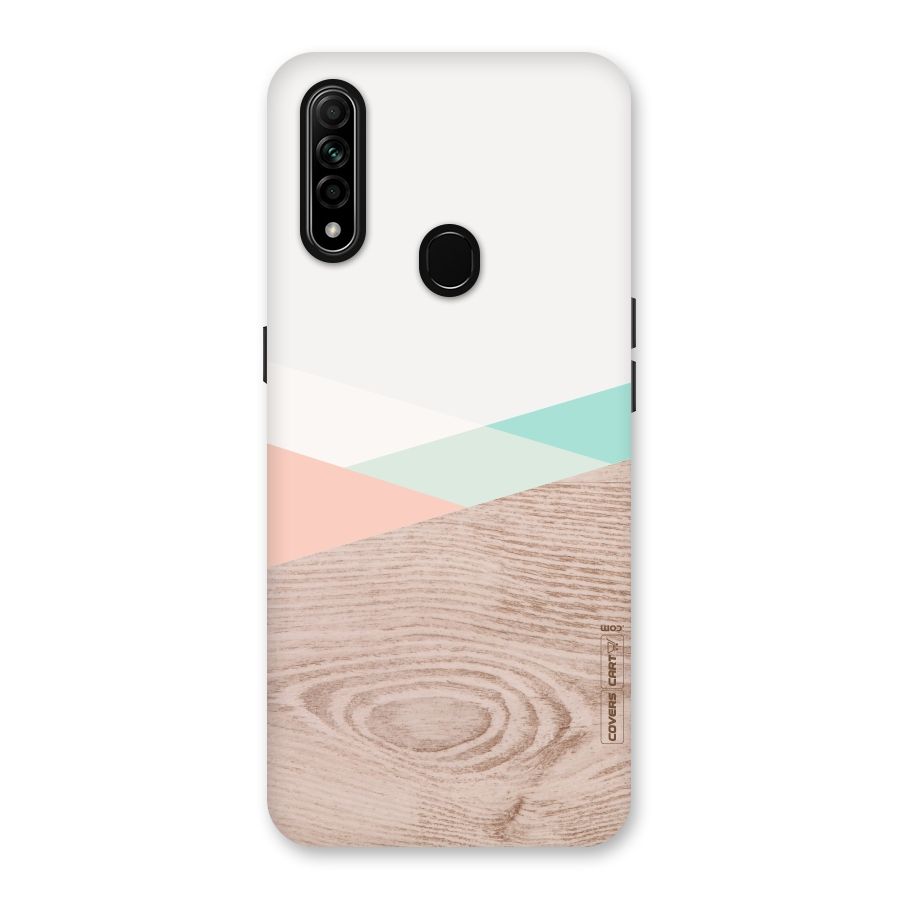 Wooden Fusion Back Case for Oppo A31