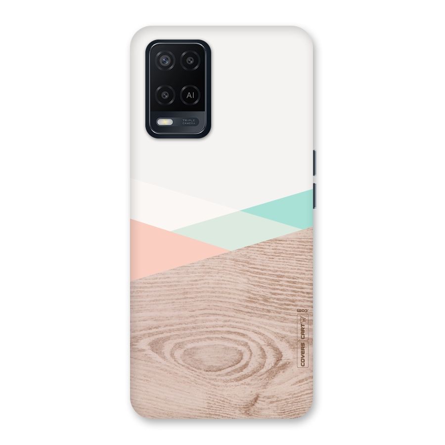 Wooden Fusion Back Case for Oppo A54