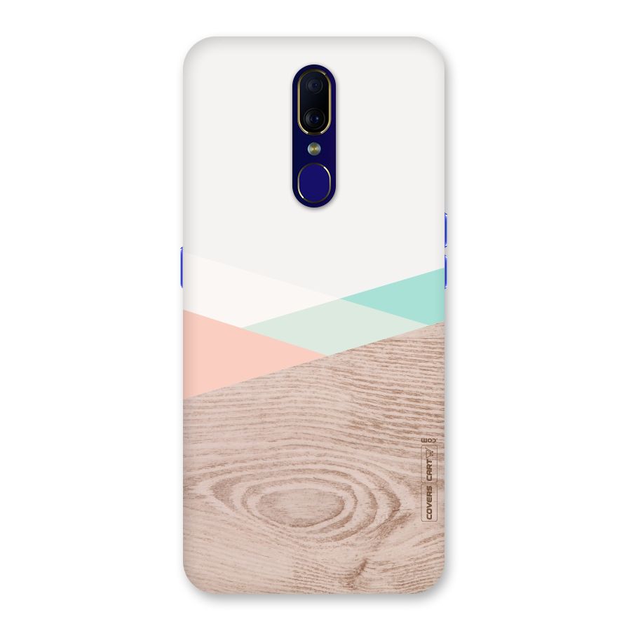 Wooden Fusion Back Case for Oppo A9