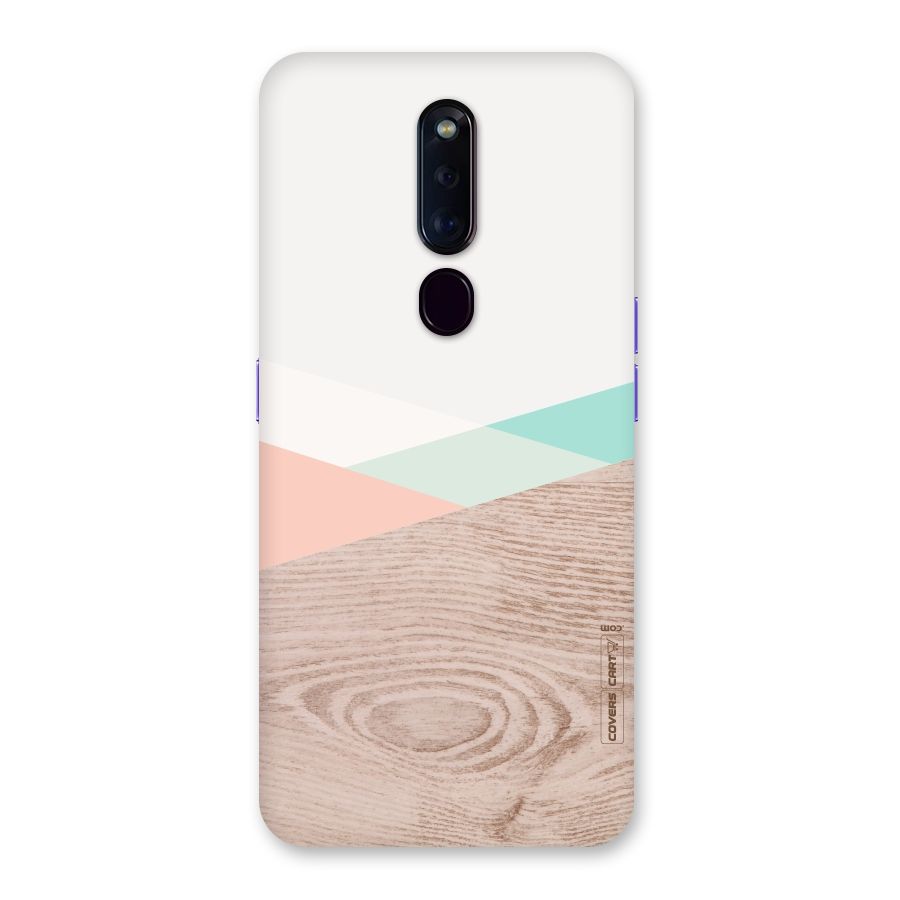 Wooden Fusion Back Case for Oppo F11 Pro