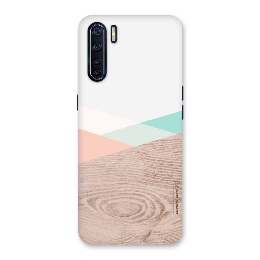 Wooden Fusion Back Case for Oppo F15