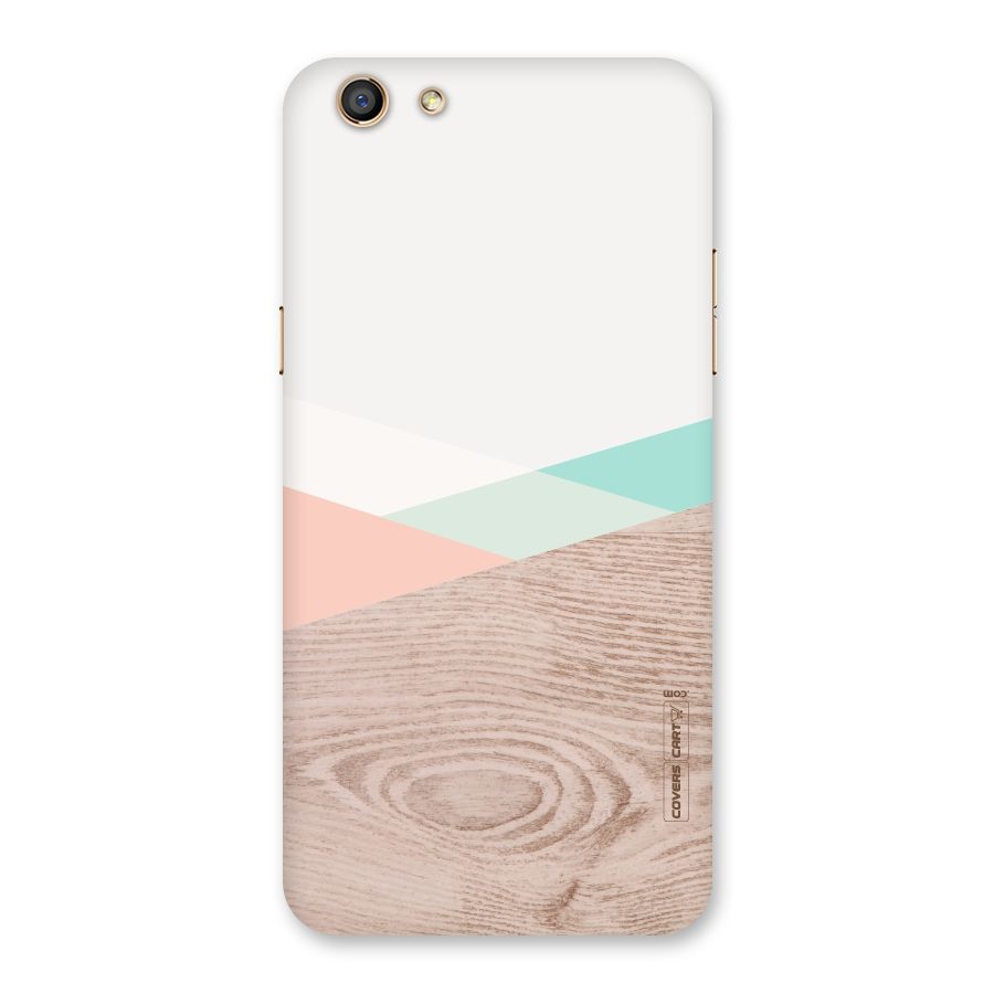 Wooden Fusion Back Case for Oppo F3