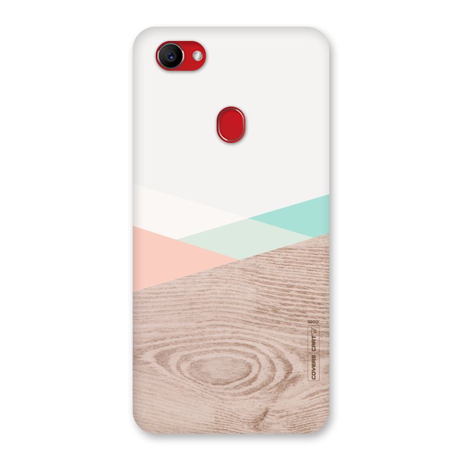 Wooden Fusion Back Case for Oppo F7