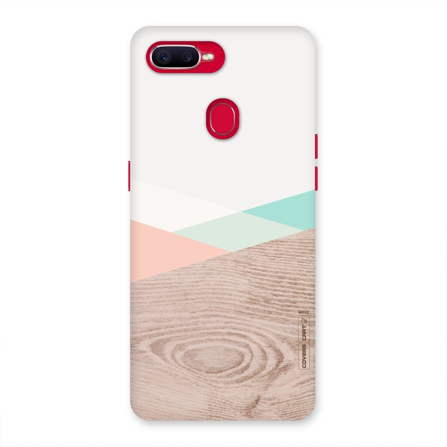 Wooden Fusion Back Case for Oppo F9 Pro