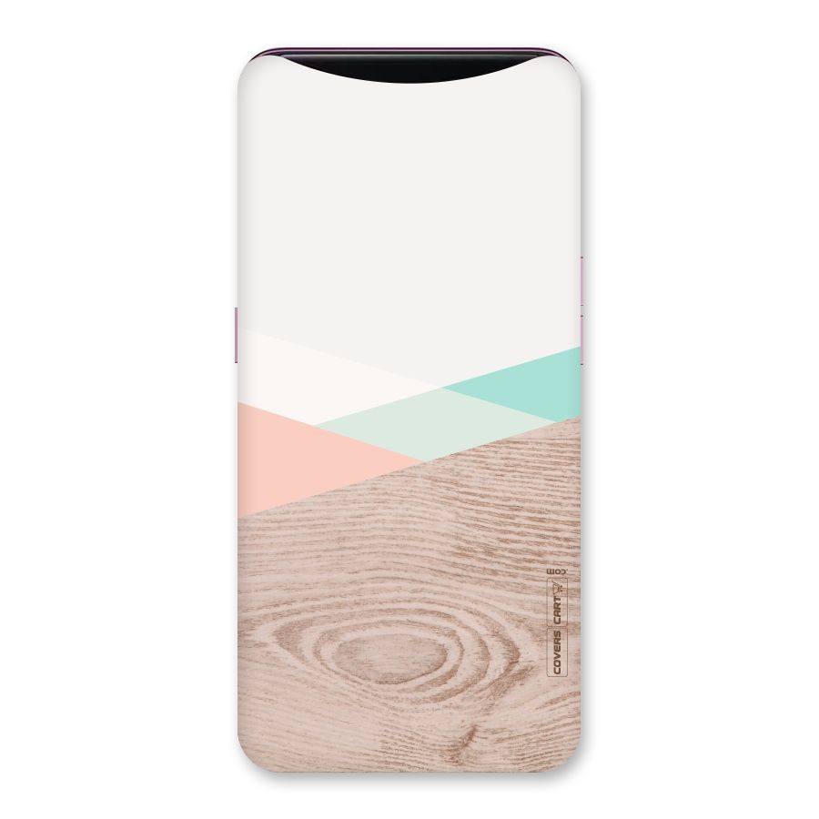 Wooden Fusion Back Case for Oppo Find X
