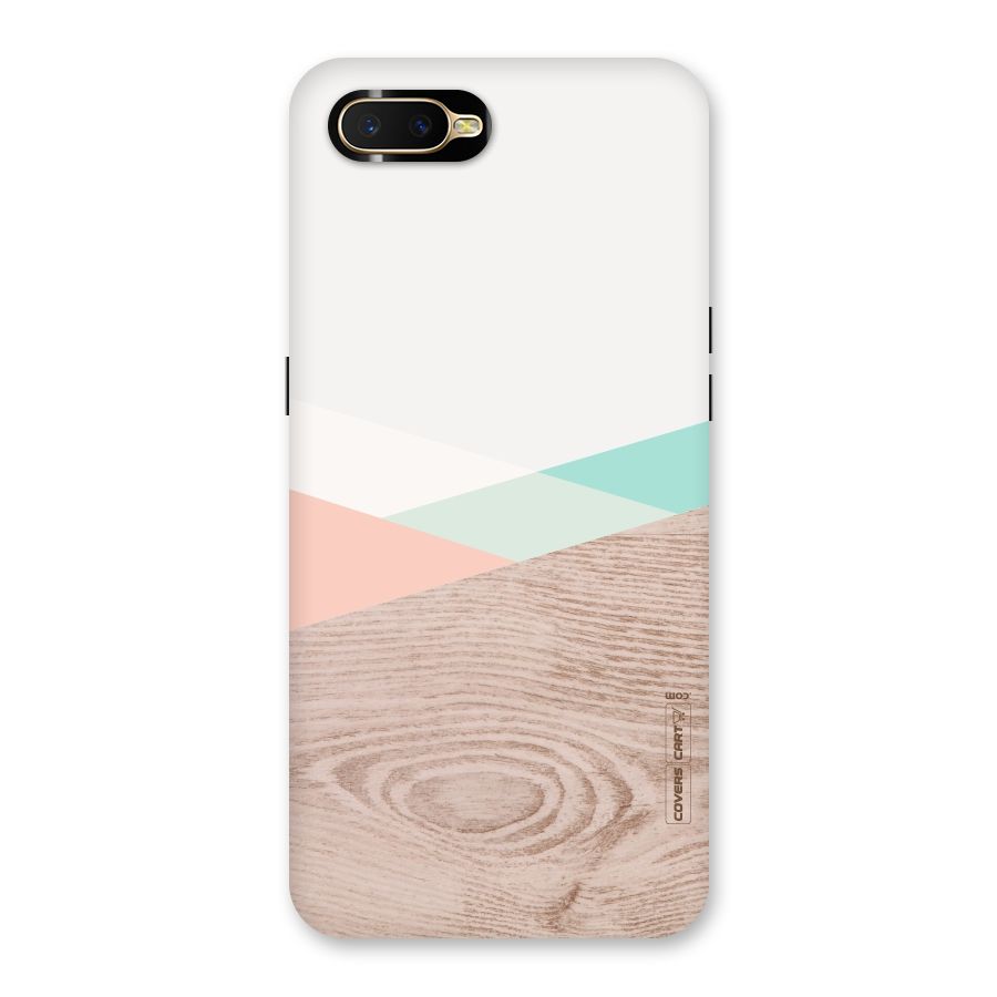 Wooden Fusion Back Case for Oppo K1