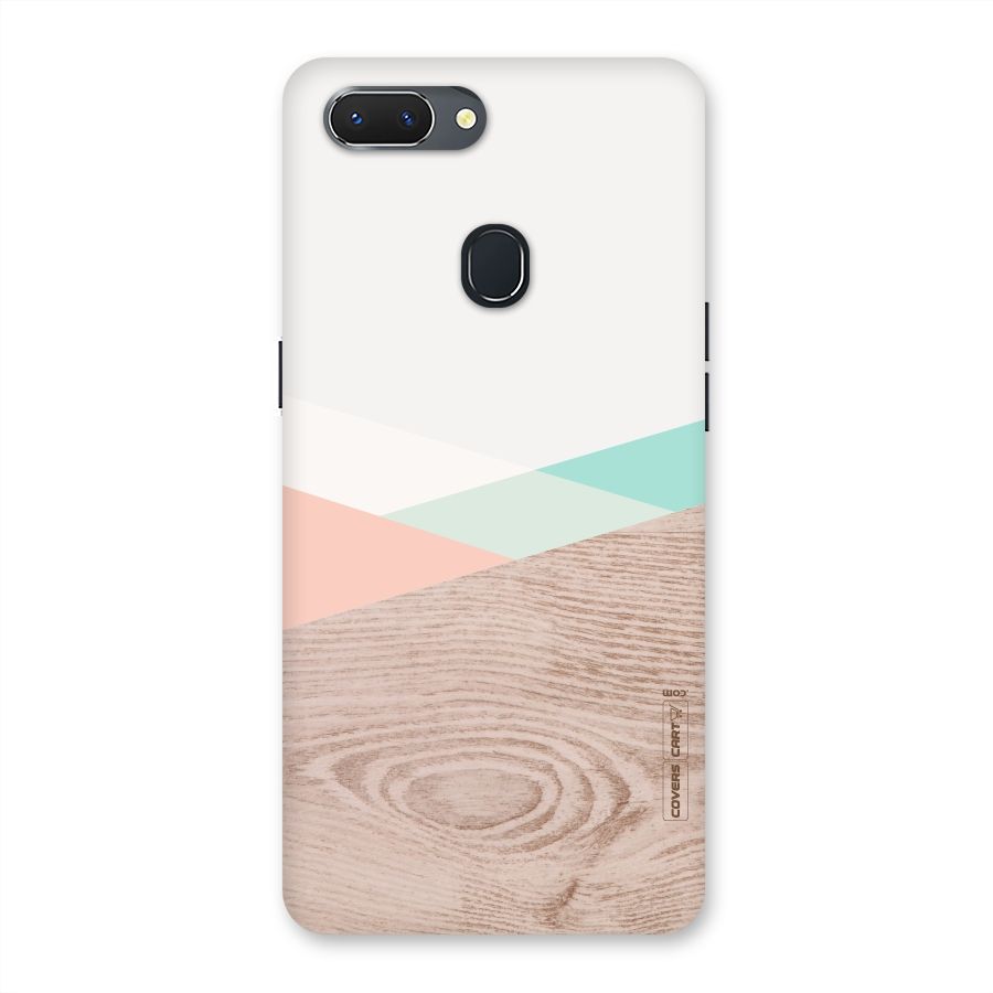 Wooden Fusion Back Case for Oppo Realme 2