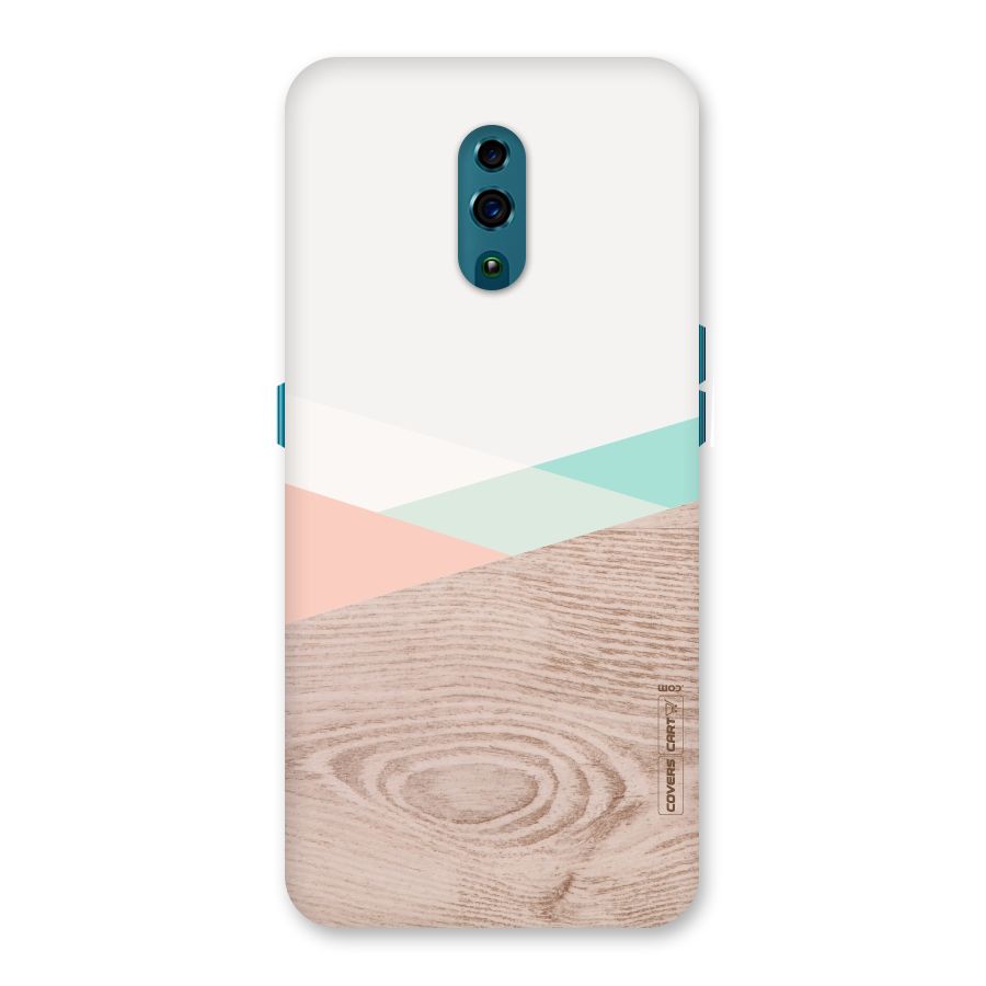 Wooden Fusion Back Case for Oppo Reno