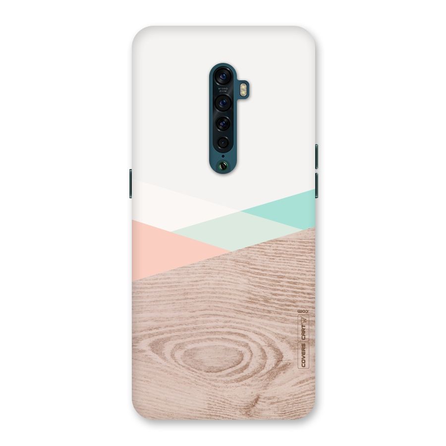 Wooden Fusion Back Case for Oppo Reno2