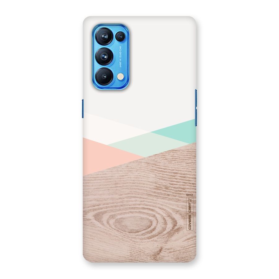 Wooden Fusion Back Case for Oppo Reno5 Pro 5G