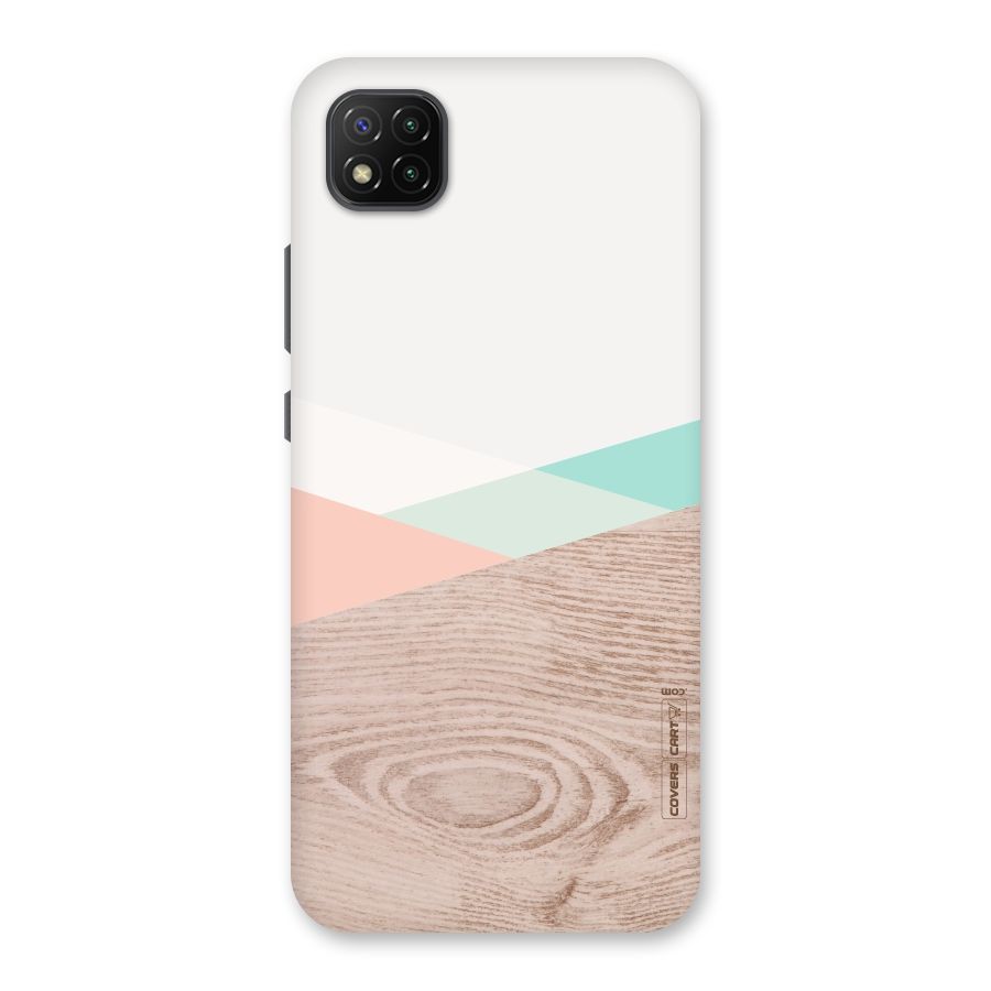 Wooden Fusion Back Case for Poco C3