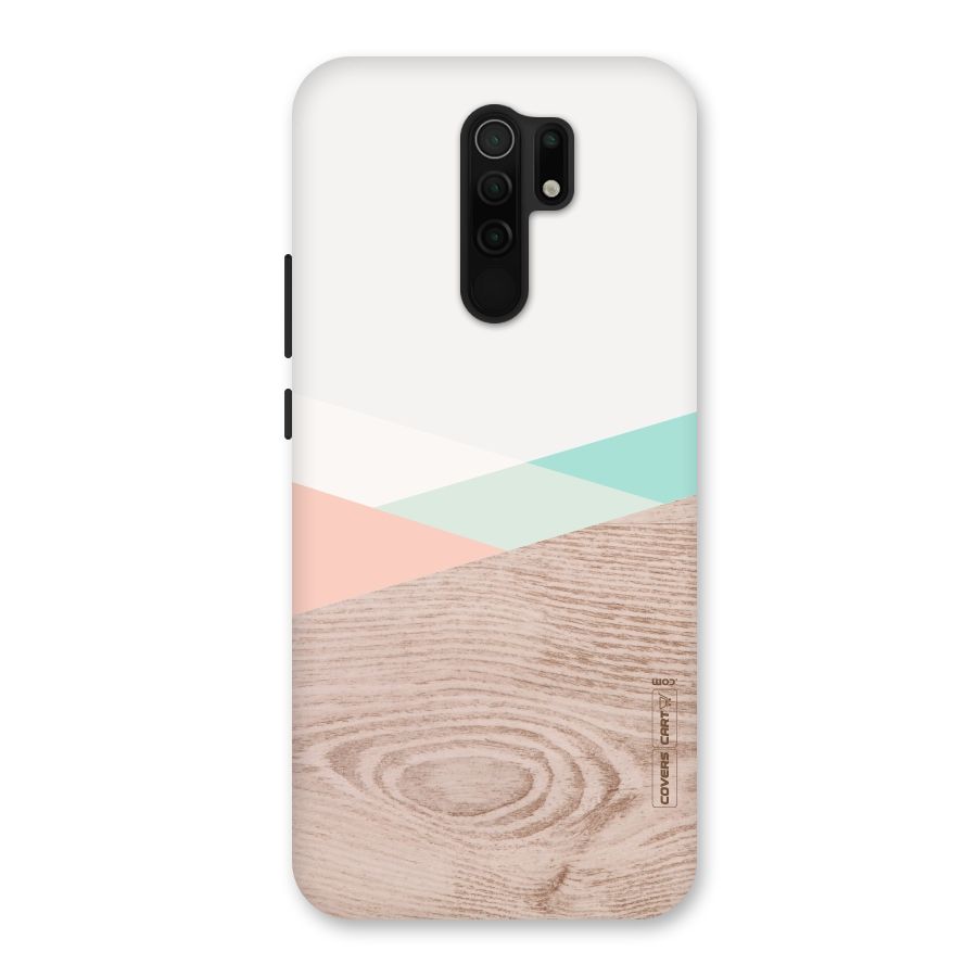 Wooden Fusion Back Case for Poco M2