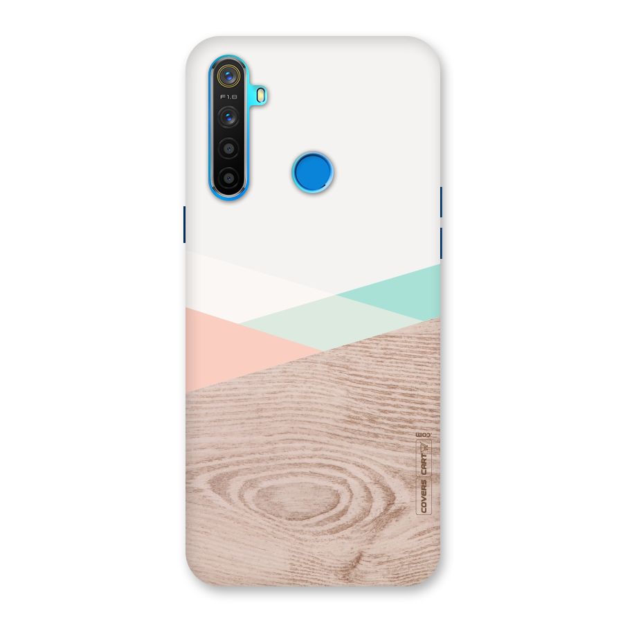 Wooden Fusion Back Case for Realme 5s