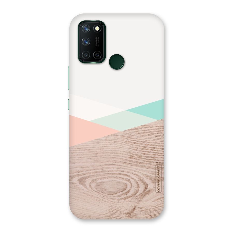 Wooden Fusion Back Case for Realme 7i