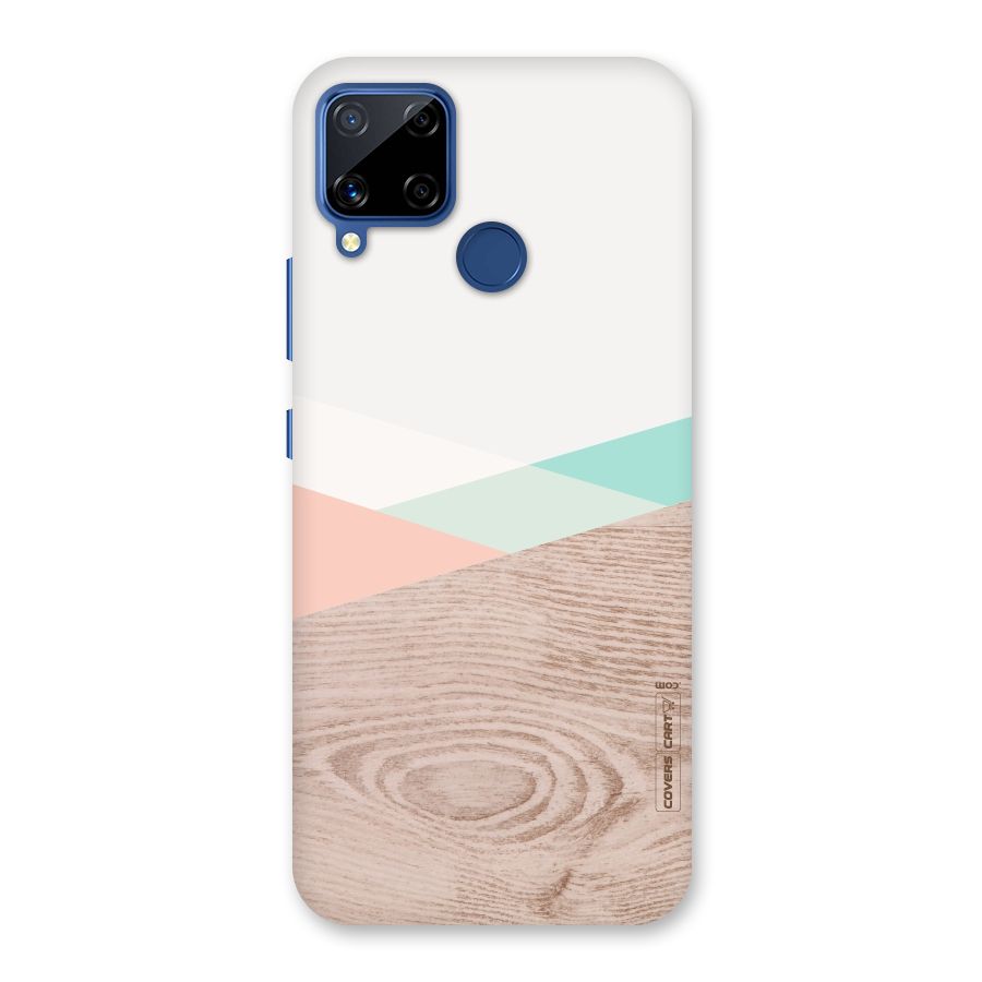 Wooden Fusion Back Case for Realme C15
