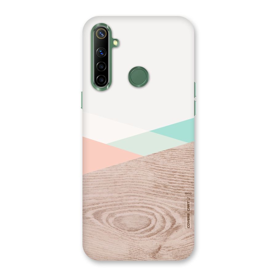 Wooden Fusion Back Case for Realme Narzo 10