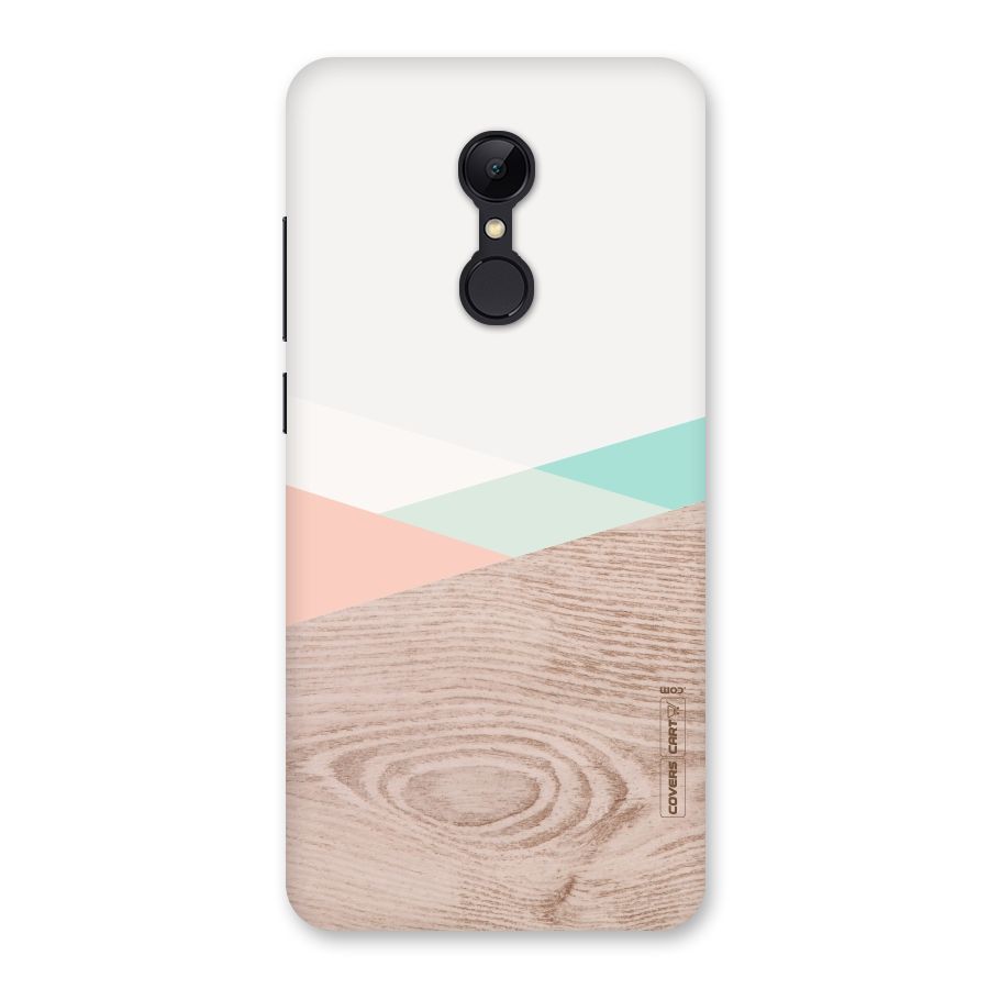 Wooden Fusion Back Case for Redmi 5