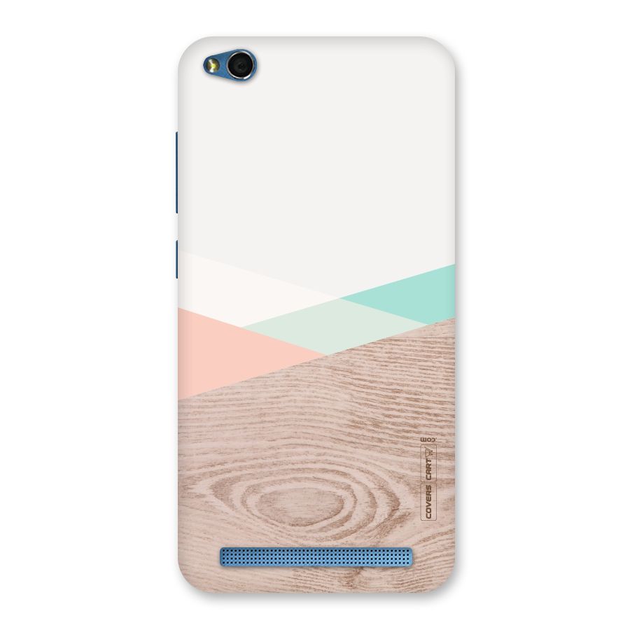 Wooden Fusion Back Case for Redmi 5A