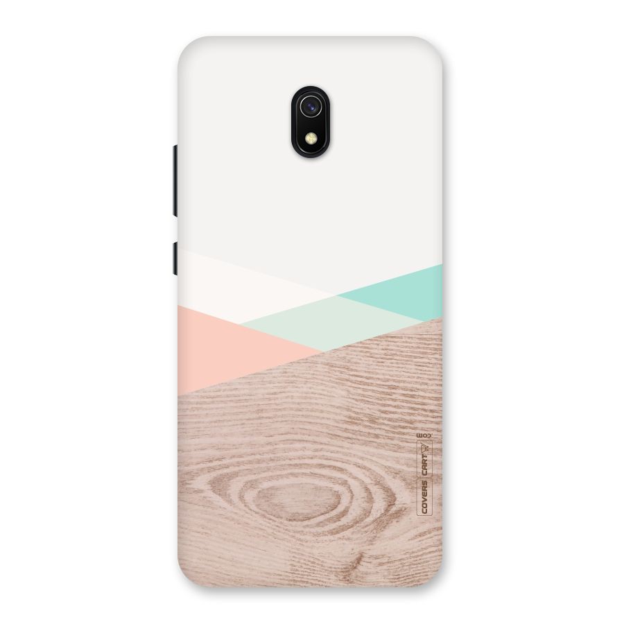 Wooden Fusion Back Case for Redmi 8A