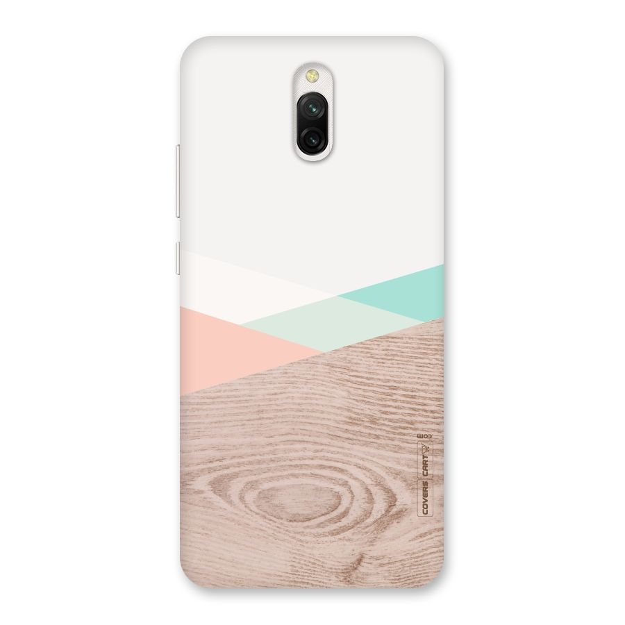 Wooden Fusion Back Case for Redmi 8A Dual