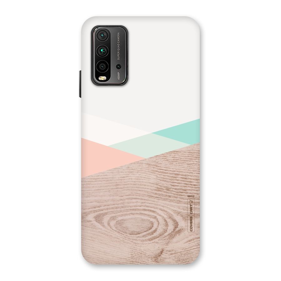 Wooden Fusion Back Case for Redmi 9 Power