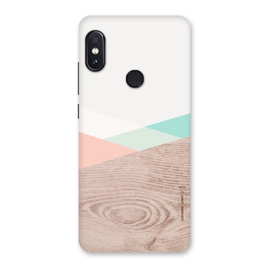 Wooden Fusion Back Case for Redmi Note 5 Pro