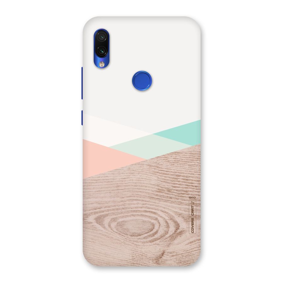 Wooden Fusion Back Case for Redmi Note 7S