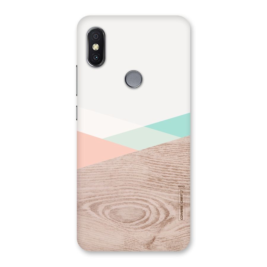 Wooden Fusion Back Case for Redmi Y2