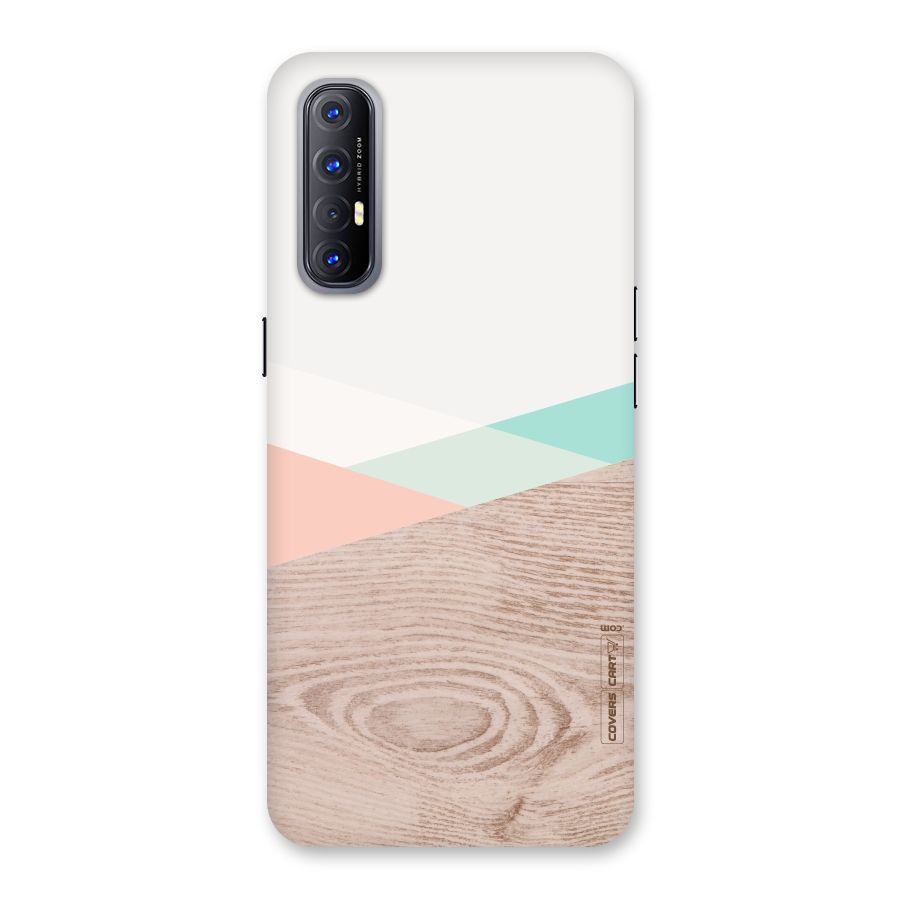 Wooden Fusion Back Case for Reno3 Pro