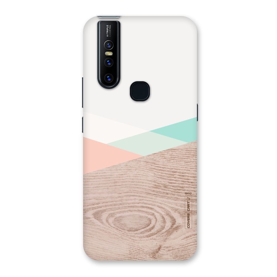 Wooden Fusion Back Case for Vivo V15