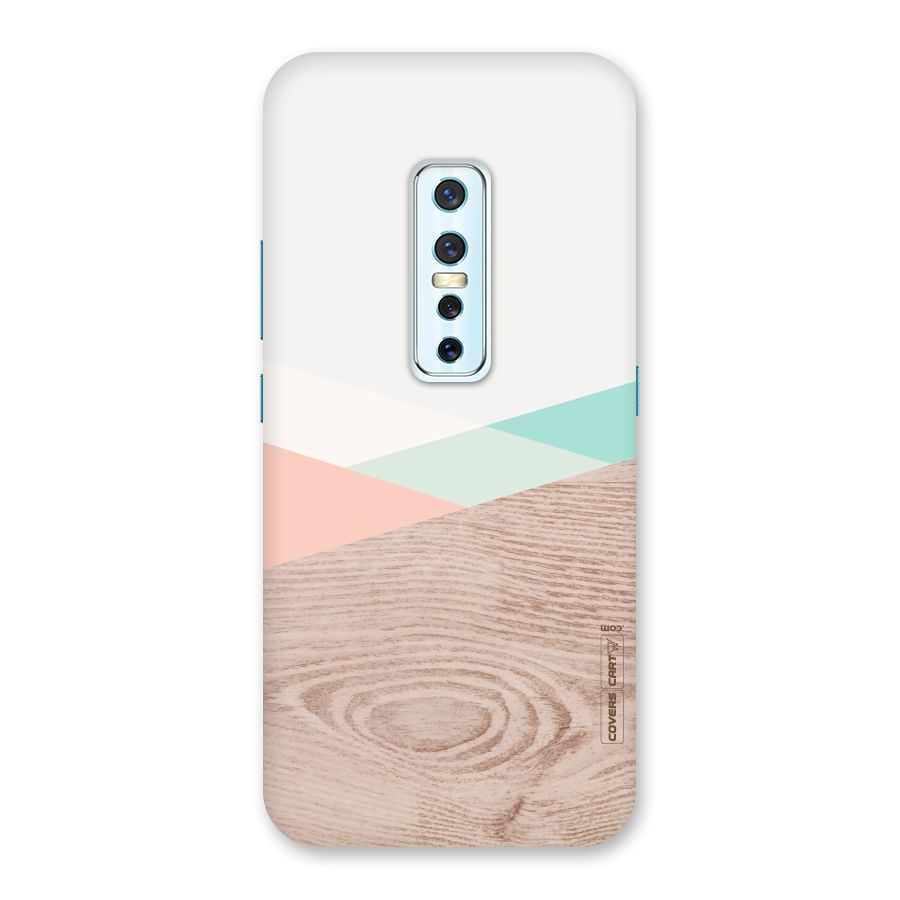 Wooden Fusion Back Case for Vivo V17 Pro