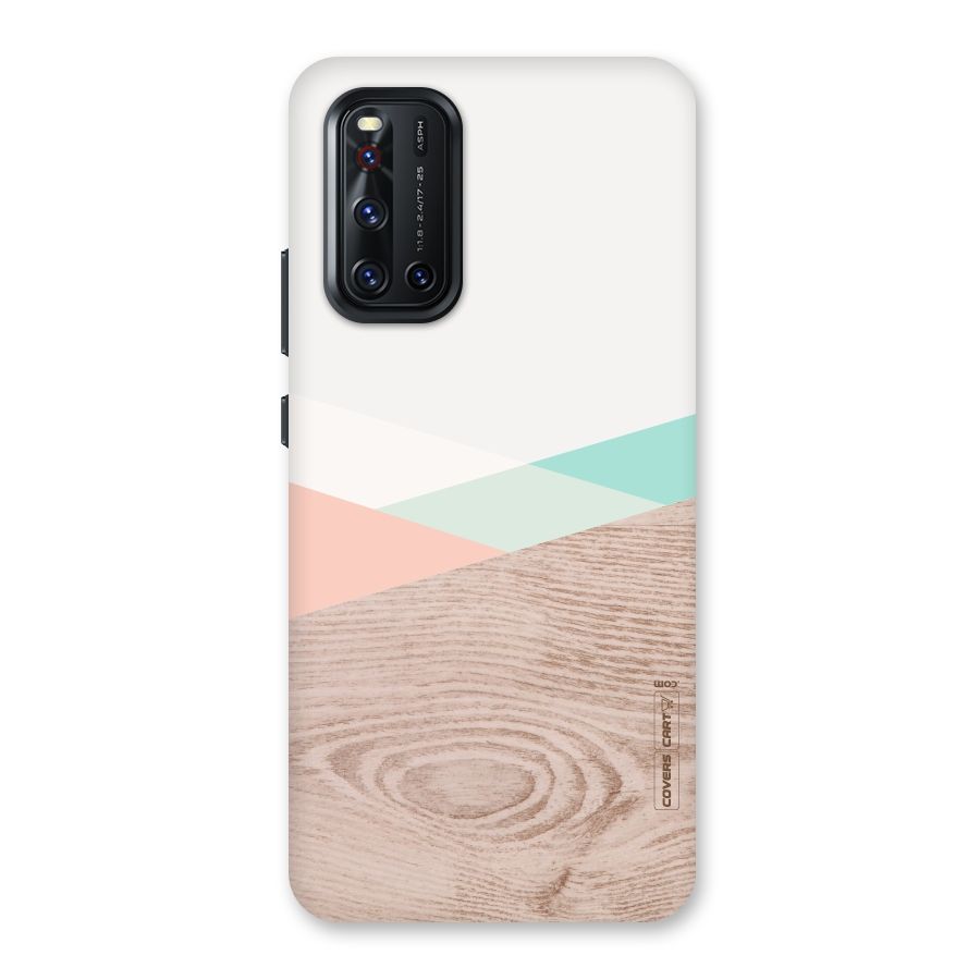 Wooden Fusion Back Case for Vivo V19